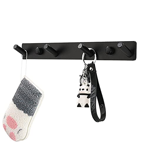 MKYOKO Handtuchhalter, Huthaken, Selbstklebender Hakenständer, Kleiderbügel aus Aluminium, Wandmontage, ohne Bohren, rostet Nicht, Tragfähigkeit für Tür, Schlafzimmer-A_3 Haken, Badezimme MKYOKO Handtuchhalter, Huthaken, Selbstklebender Hakenständer, Kleiderbügel aus Aluminium, Wandmontage, ohne Bohren, rostet Nicht, Tragfähigkeit für Tür, Schlafzimmer-A_3 Haken, Badezimme von MKYOKO