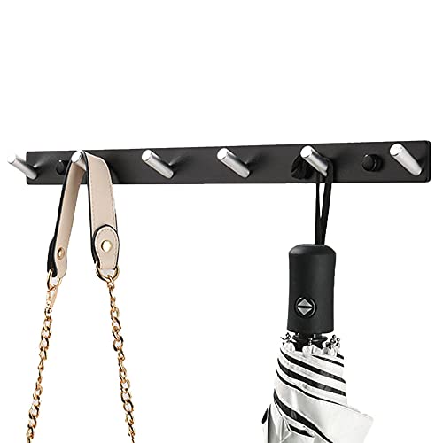 MKYOKO Handtuchhalter, Huthaken, selbstklebend, Hakenleiste, Kleiderbügel aus Aluminium, Wandmontage, ohne Bohren, rostet Nicht, Tragfähigkeit für Tür, Schlafzimmer, A_3 Haken, Badezimmer MKYOKO Handtuchhalter, Huthaken, selbstklebend, Hakenleiste, Kleiderbügel aus Aluminium, Wandmontage, ohne Bohren, rostet Nicht, Tragfähigkeit für Tür, Schlafzimmer, A_3 Haken, Badezimmer von MKYOKO