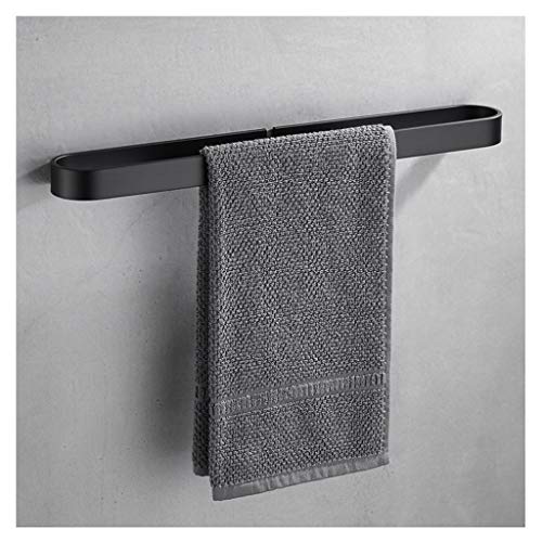MKYOKO Handtuchhalter, Space Aluminium Einzelstange Badezimmer, Wandregal, Schlafzimmer Und Duschraum/Schwarz / 25Cm MKYOKO Handtuchhalter, Space Aluminium Einzelstange Badezimmer, Wandregal, Schlafzimmer Und Duschraum/Schwarz / 25Cm von MKYOKO