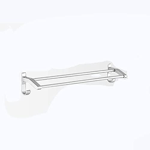 MKYOKO Handtuchhalter Space Aluminium Badezimmer Handtuchhalter Einzelstange Doppelstange Installation Erfordert Kein Bohren Turmaufhänger/Doppelhebel/70Cm MKYOKO Handtuchhalter Space Aluminium Badezimmer Handtuchhalter Einzelstange Doppelstange Installation Erfordert Kein Bohren Turmaufhänger/Doppelhebel/70Cm von MKYOKO