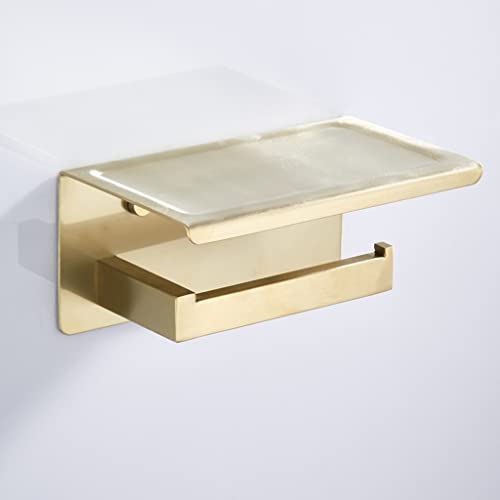 MKYOKO Nordischer Handtuchhalter aus gebürstetem Gold, Badezimmer-Hardware, Badetuchhalter, Toilettenhalter, Badezimmer-Zubehör-Set/Toilettenhalter B MKYOKO Nordischer Handtuchhalter aus gebürstetem Gold, Badezimmer-Hardware, Badetuchhalter, Toilettenhalter, Badezimmer-Zubehör-Set/Toilettenhalter B von MKYOKO