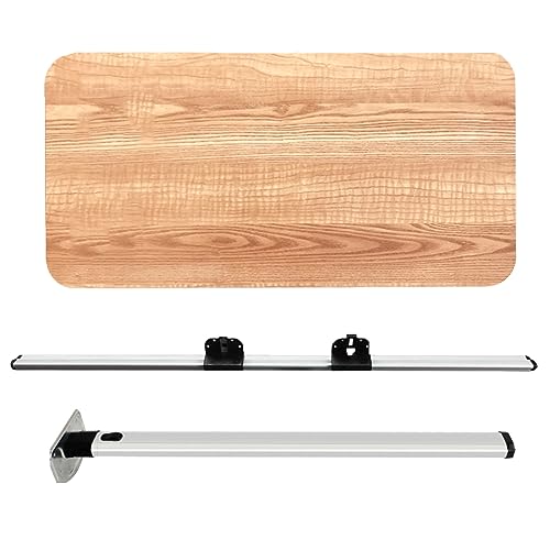 Wohnmobil-Wandklapptisch, Wandtisch, Esstisch, Klapptisch Outdoor, Klappbarer Esstisch, Ideal for Wohnmobil, Reisen, Picknick, Zuhause, BüRo, Schlafsaal, Kleine RäUme ( Color : Log color , Size : With von MKYOKO