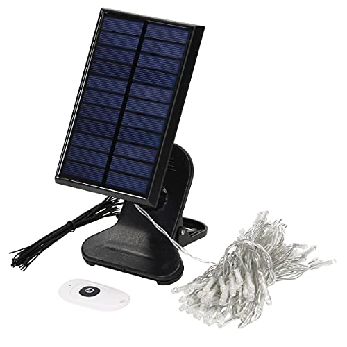 ML-Design Solar LED Lichterkette Außen 7m mit Fernbedienung, Warmweiß, Lichterkette Außen Solar, LED Lichterkette Solar, Beleuchtung Deko, Solarlichterkette für Garten, Hochzeit, Balkon, Haus von ML DESIGN modern living