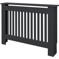 Ecd Germany Heizkörperverkleidung Landhausstil 112x19x82cm Anthrazit aus mdf lackiert für Schlafzimmer Wohnzimmer Heizungsverkleidung Ecd Germany Heizkörperverkleidung Landhausstil 112x19x82cm Anthrazit aus mdf lackiert für Schlafzimmer Wohnzimmer Heizungsverkleidung von ML-DESIGN