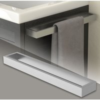 Handtuchhalter ohne Bohren, 40 cm, Silber, aus Edelstahl - Ml-design von ML-DESIGN