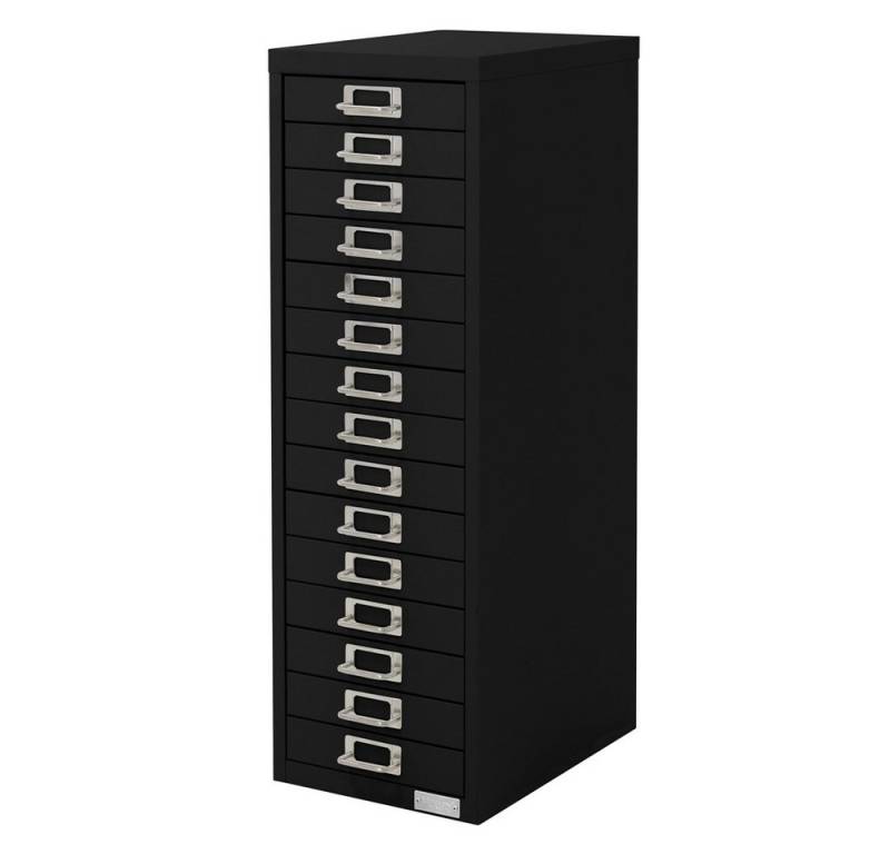 ML-DESIGN Aktenschrank Metallschrank mit Schubladen freistehender Aufbewahrungsschrank (1-St) Lagerschrank schwarz Büroschrank Werkzeugschrank Stahlschrank von ML-DESIGN