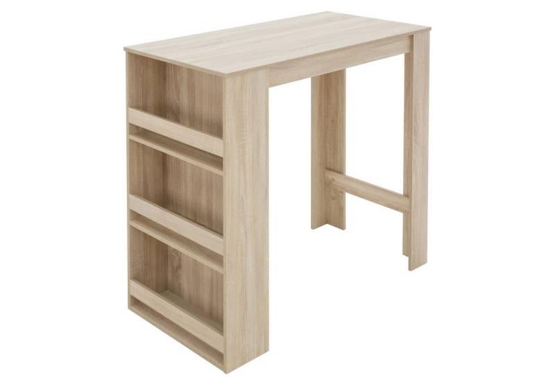 ML-DESIGN Bartisch Bistrotisch mit 3 Ablageflächen aus Holz Bartheke Küchenthe, Küchenbar Braun Küchenbartisch Bartresen Schreibtisch Loungetisch ML-DESIGN Bartisch Bistrotisch mit 3 Ablageflächen aus Holz Bartheke Küchenthe, Küchenbar Braun Küchenbartisch Bartresen Schreibtisch Loungetisch von ML-DESIGN