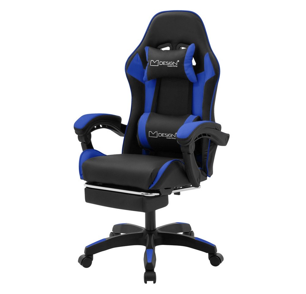 ML-DESIGN Bürostuhl Computerstuhl Schreibtischstuhl für Büro & Arbeitszimmer Drehsessel, Gaming Stuhl inkl. 2 Kissen Armlehne & Fußstütze ergonomisch anpassbar ML-DESIGN Bürostuhl Computerstuhl Schreibtischstuhl für Büro & Arbeitszimmer Drehsessel, Gaming Stuhl inkl. 2 Kissen Armlehne & Fußstütze ergonomisch anpassbar von ML-DESIGN