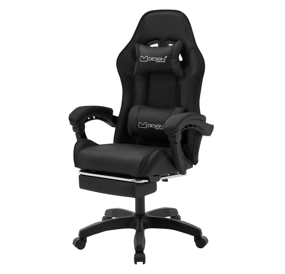ML-DESIGN Bürostuhl Computerstuhl Schreibtischstuhl für Büro & Arbeitszimmer Drehsessel, Gaming Stuhl inkl. 2 Kissen Armlehne & Fußstütze ergonomisch anpassbar ML-DESIGN Bürostuhl Computerstuhl Schreibtischstuhl für Büro & Arbeitszimmer Drehsessel, Gaming Stuhl inkl. 2 Kissen Armlehne & Fußstütze ergonomisch anpassbar von ML-DESIGN