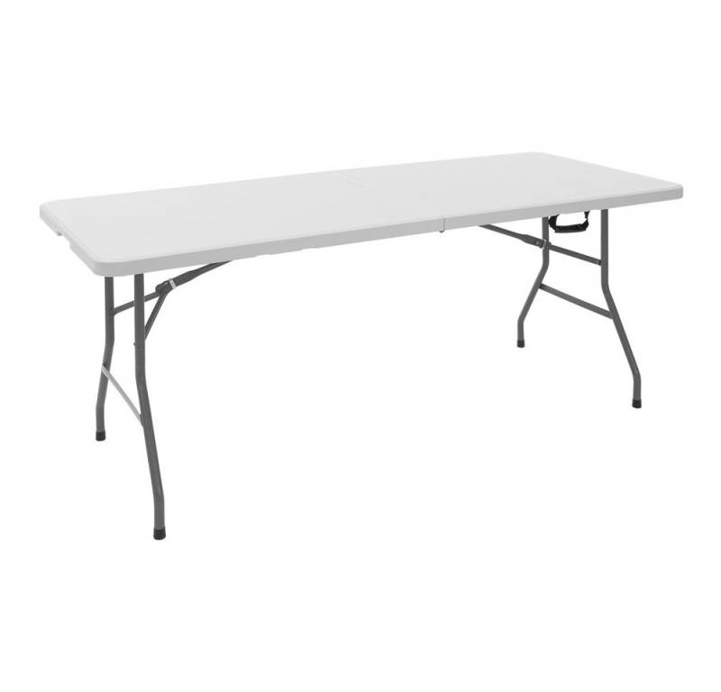 ML-DESIGN Campingtisch Klapptisch 6 Personen mit Tragegriff für Garten, Terrasse oder Balkon, Camping Gartentisch Buffentisch Koffertisch Falttisch Flohmarktisch von ML-DESIGN