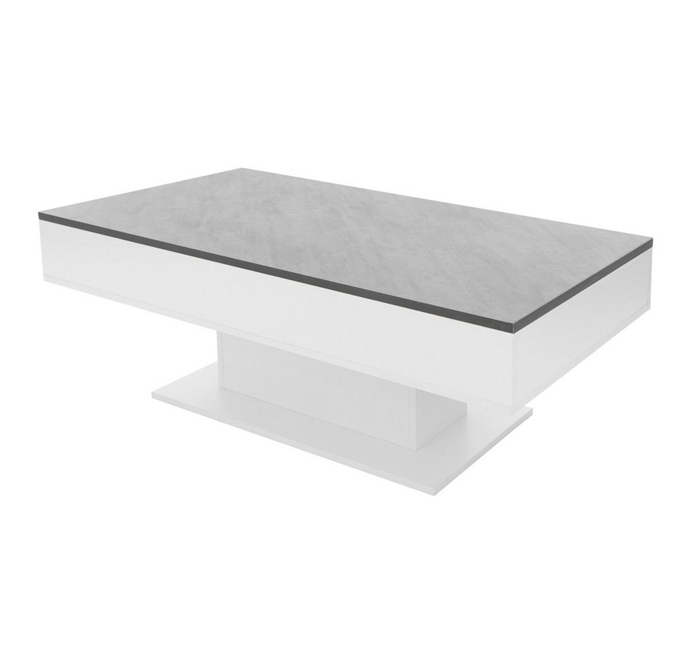 ML-DESIGN Couchtisch Beistelltisch mit 2 Staufächern unter Schiebeplatte, Truhefunktion, Wohnzimmertisch 2 Stauräume Sofatisch mit aufziehbare Tischplatte ML-DESIGN Couchtisch Beistelltisch mit 2 Staufächern unter Schiebeplatte, Truhefunktion, Wohnzimmertisch 2 Stauräume Sofatisch mit aufziehbare Tischplatte von ML-DESIGN