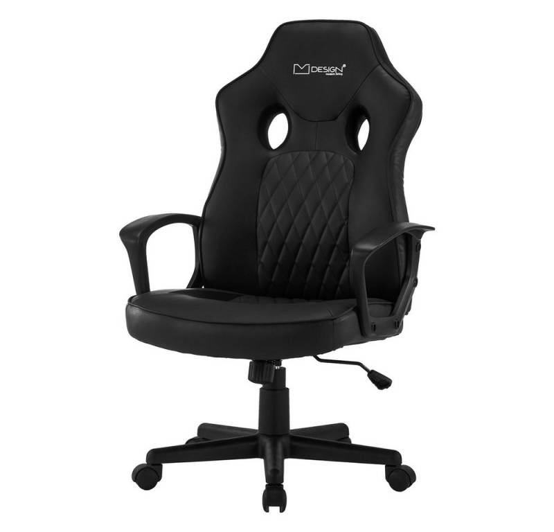 ML-DESIGN Gaming-Stuhl Drehstuhl mit Wippfunktion, Ergonomischer Sessel mit Rücken- &Armlehne (Komplett-Set, 1 St), Computerstuhl Arbeitsstuhl Schreibtischstuhl aus Kunstleder von ML-DESIGN