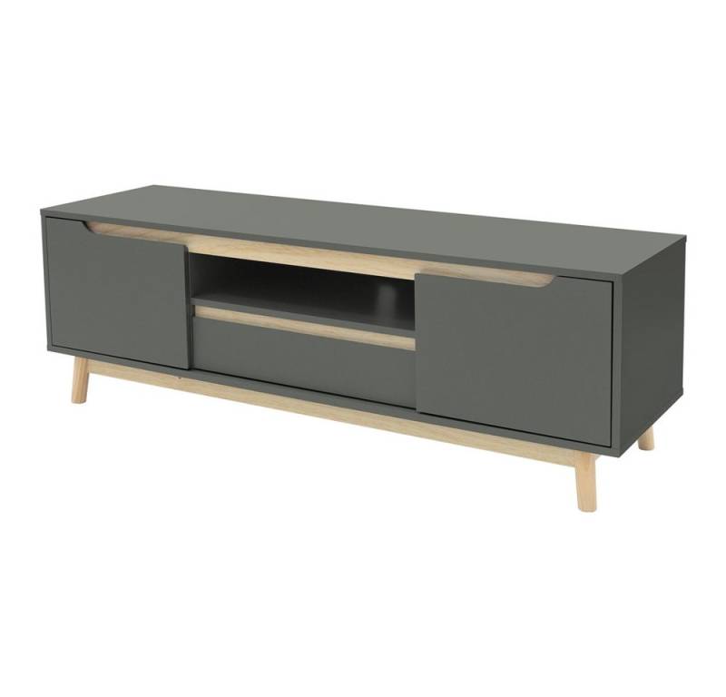 ML-DESIGN Lowboard Fernsehschrank TV-Kommode TV Board für Wohnzimmer Fernseher Möbel (1 St), TV-Schrank Minimalistisch bis 65 Zoll MDF / Kiefer von ML-DESIGN
