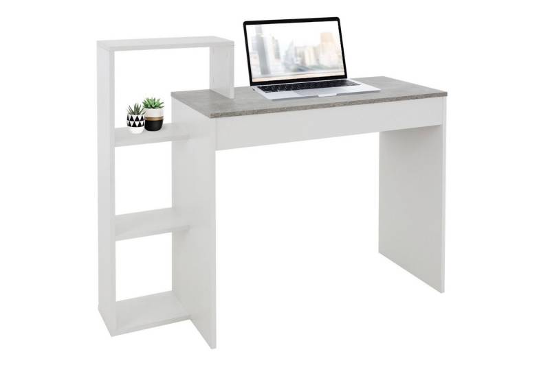 ML-DESIGN Schreibtisch Arbeitstisch mit Regal 3 Einlegeböden 2in1 System für Arbeitszimmer, Bürotisch Computertisch PC Tisch Laptoptisch Ablage Regal Homeoffice ML-DESIGN Schreibtisch Arbeitstisch mit Regal 3 Einlegeböden 2in1 System für Arbeitszimmer, Bürotisch Computertisch PC Tisch Laptoptisch Ablage Regal Homeoffice von ML-DESIGN