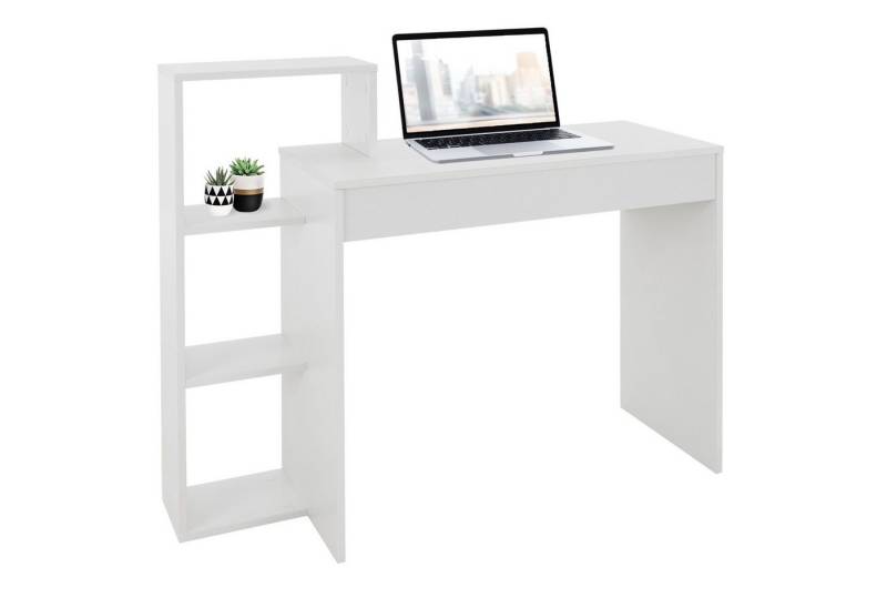 ML-DESIGN Schreibtisch Arbeitstisch mit Regal 3 Einlegeböden 2in1 System für Arbeitszimmer, Bürotisch Computertisch PC Tisch Laptoptisch Ablage Regal Homeoffice ML-DESIGN Schreibtisch Arbeitstisch mit Regal 3 Einlegeböden 2in1 System für Arbeitszimmer, Bürotisch Computertisch PC Tisch Laptoptisch Ablage Regal Homeoffice von ML-DESIGN
