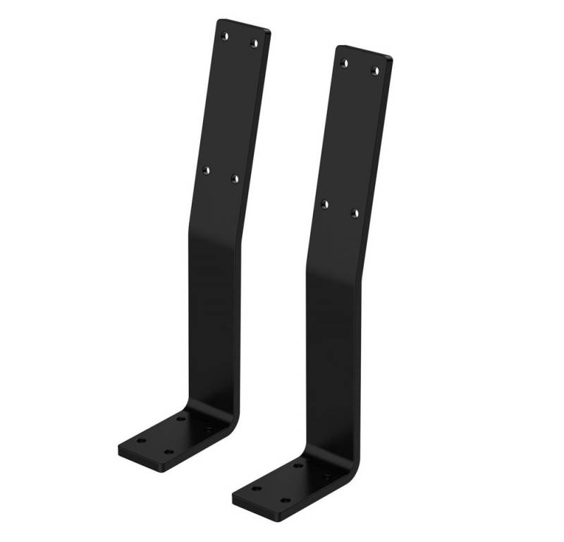 ML-DESIGN Sitzbank Rückenlehnenhalterung 2er Set für Sitz-Bänke Betten & Stühlen (2-St), Rückenlehne zum Anschrauben Halterung Profil Bankrückenlehne aus Stahl von ML-DESIGN