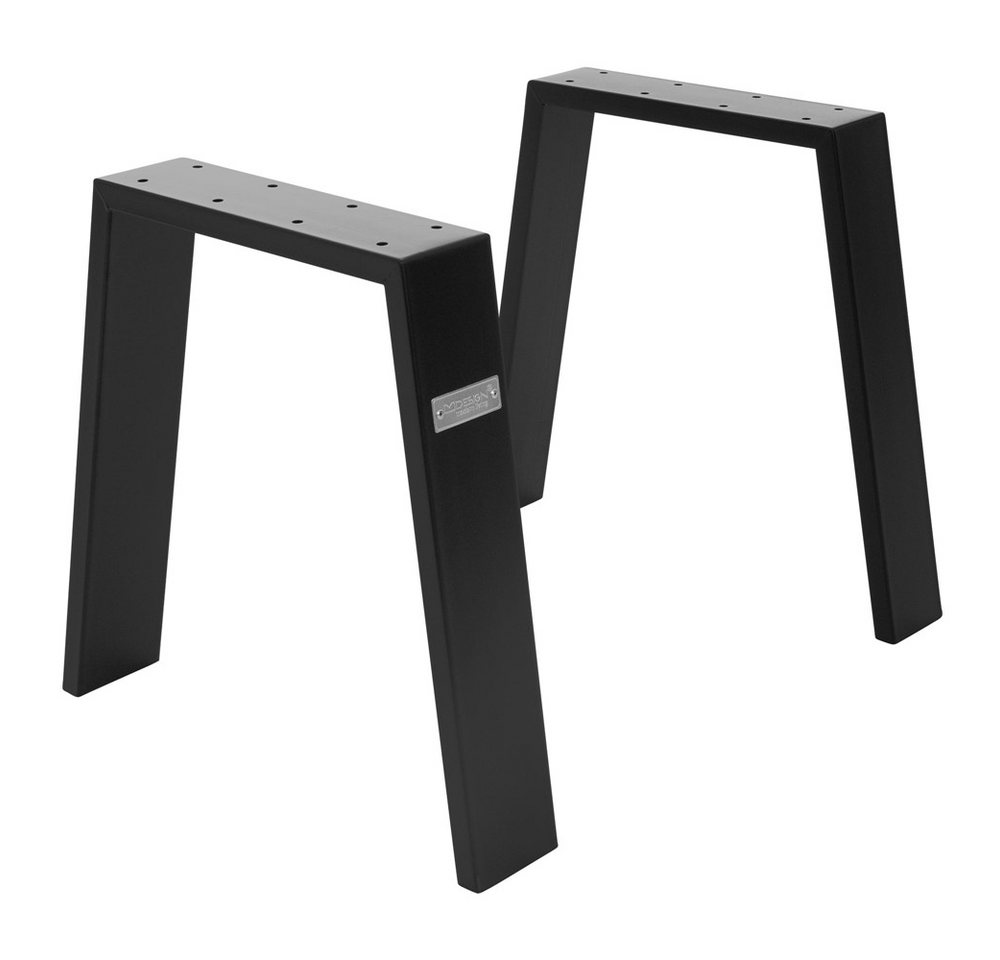 ML-DESIGN Tischbein Tischgestell Loft 2er Set aus Stahl Industriedesign U-Form, Bankkufen Profil 8x2cm Möbelfüße aus Metall ML-DESIGN Tischbein Tischgestell Loft 2er Set aus Stahl Industriedesign U-Form, Bankkufen Profil 8x2cm Möbelfüße aus Metall von ML-DESIGN