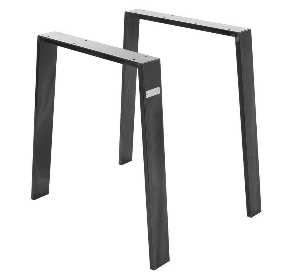 ML-DESIGN Tischbein Tischgestell Loft 2er Set aus Stahl Industriedesign U-Form, Tischkufen 75x72 cm Industrial Profil 8x2cm Möbelfüße ML-DESIGN Tischbein Tischgestell Loft 2er Set aus Stahl Industriedesign U-Form, Tischkufen 75x72 cm Industrial Profil 8x2cm Möbelfüße von ML-DESIGN