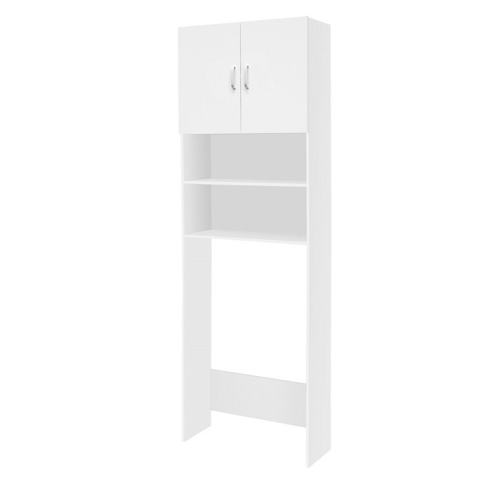 ML-DESIGN Waschmaschinenumbauschrank Badezimmerschrank für Waschmaschine Hochschrank Badmöbel Badregal Badregal mit Türen Weiß Umbauschrank Überbau Waschmaschinenüberbau ML-DESIGN Waschmaschinenumbauschrank Badezimmerschrank für Waschmaschine Hochschrank Badmöbel Badregal Badregal mit Türen Weiß Umbauschrank Überbau Waschmaschinenüberbau von ML-DESIGN