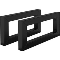 Ml-design - 2er Set Wandkonsole für Waschtisch, 300x150 mm, Schwarz, Stahl, Design Waschtischhalterung, Wandhalterung Unterbau für Waschtischplatte, Ml-design - 2er Set Wandkonsole für Waschtisch, 300x150 mm, Schwarz, Stahl, Design Waschtischhalterung, Wandhalterung Unterbau für Waschtischplatte, von ML-DESIGN