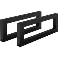 Ml-design - 2er Set Wandkonsole für Waschtisch, 450x150 mm, Schwarz, Stahl, Design Waschtischhalterung, Wandhalterung Unterbau für Waschtischplatte, Ml-design - 2er Set Wandkonsole für Waschtisch, 450x150 mm, Schwarz, Stahl, Design Waschtischhalterung, Wandhalterung Unterbau für Waschtischplatte, von ML-DESIGN
