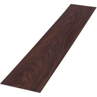 Ml-design - Deluxe pvc Bodenbelag, Selbstklebende Vinyl-Dielen, Vinylboden, 91,5 cm x 15,3 cm x 2 mm, Dicke 2 mm, 2,23m²/16 Dielen, Rot-Braun Nuss, von ML-DESIGN