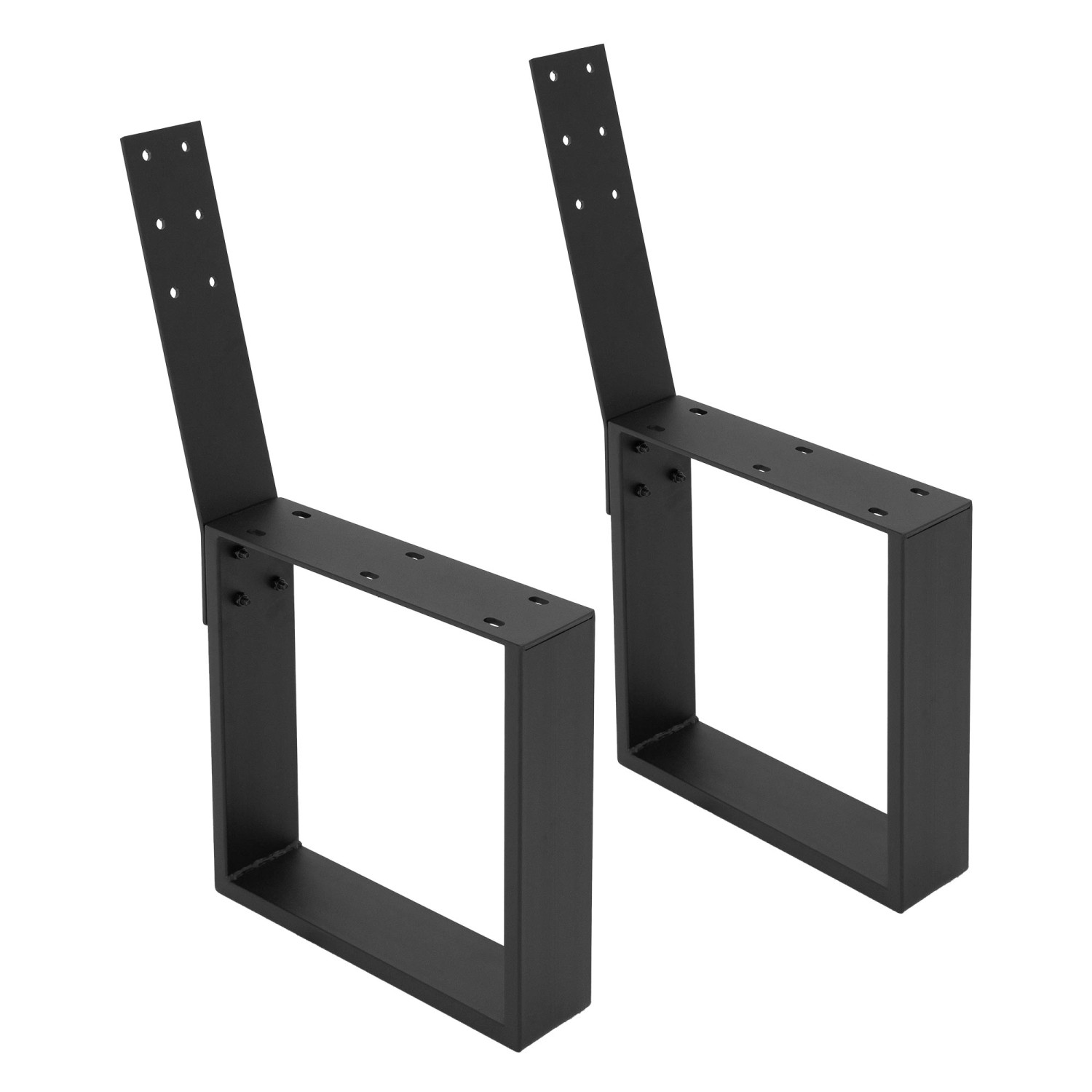 ML-Design 2 Stück Bankbeine aus Stahl Massiv 40x78,5cm Schwarz mit Rückenlehne ML-Design 2 Stück Bankbeine aus Stahl Massiv 40x78,5cm Schwarz mit Rückenlehne von ML-Design