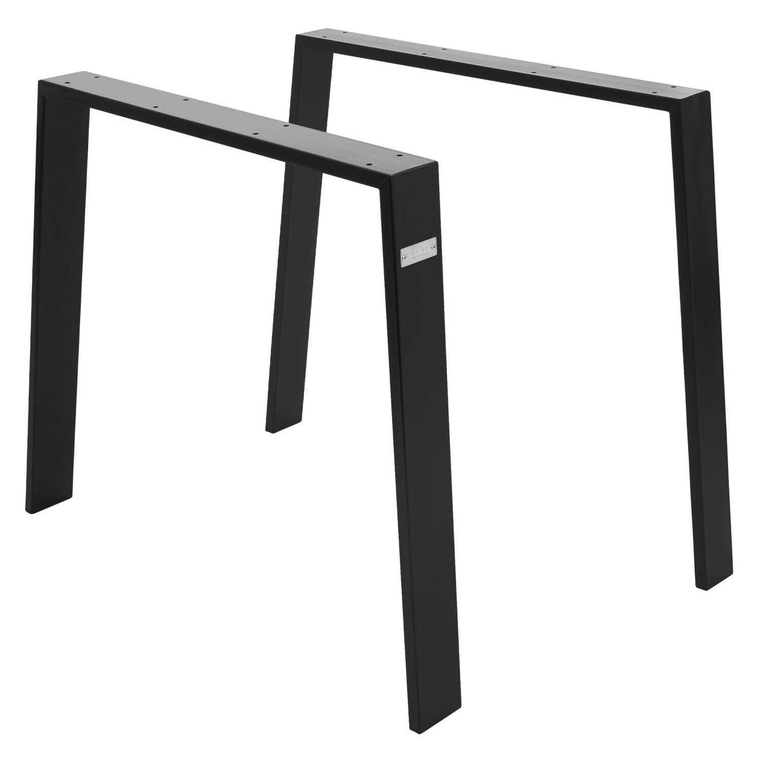 ML-Design 2Er Set Tischbeine Loft 90x72 cm Schwarz aus Stahl Industriedesign ML-Design 2Er Set Tischbeine Loft 90x72 cm Schwarz aus Stahl Industriedesign von ML-Design