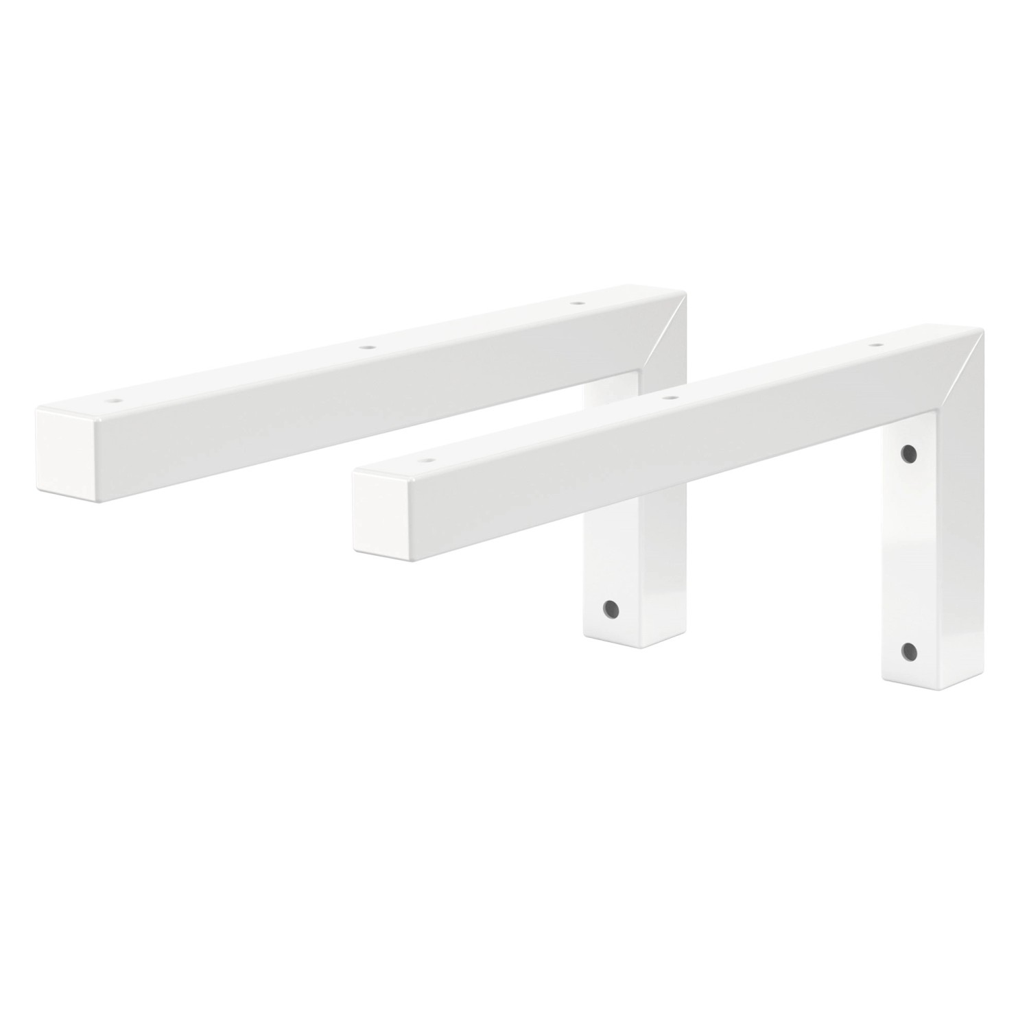 ML-Design 2Er Set Wandkonsole Winkel L-Form für Waschtisch 350x150 mm Weiß Stahl ML-Design 2Er Set Wandkonsole Winkel L-Form für Waschtisch 350x150 mm Weiß Stahl von ML-Design