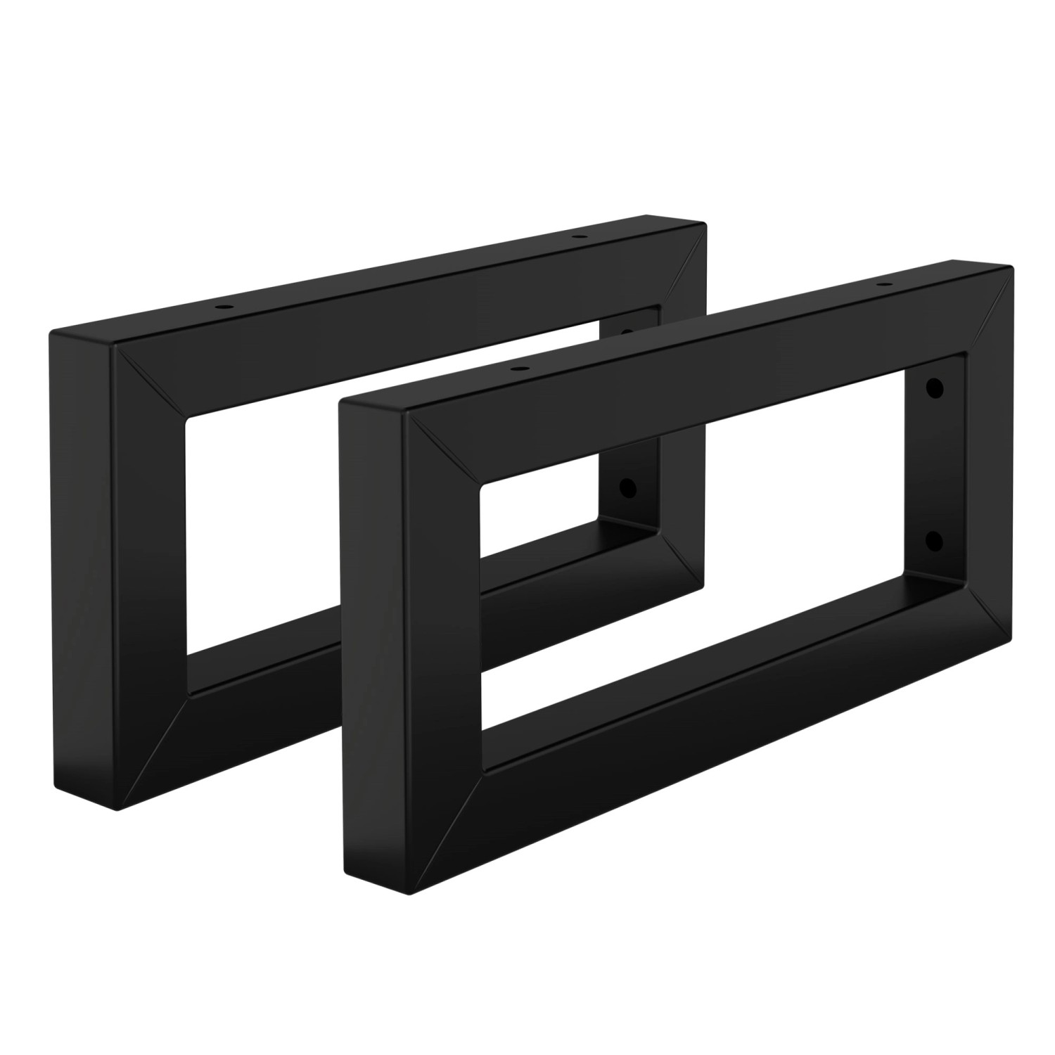 ML-Design 2Er Set Wandkonsole für Waschtisch 300x150 mm Schwarz Stahl Unterbau ML-Design 2Er Set Wandkonsole für Waschtisch 300x150 mm Schwarz Stahl Unterbau von ML-Design