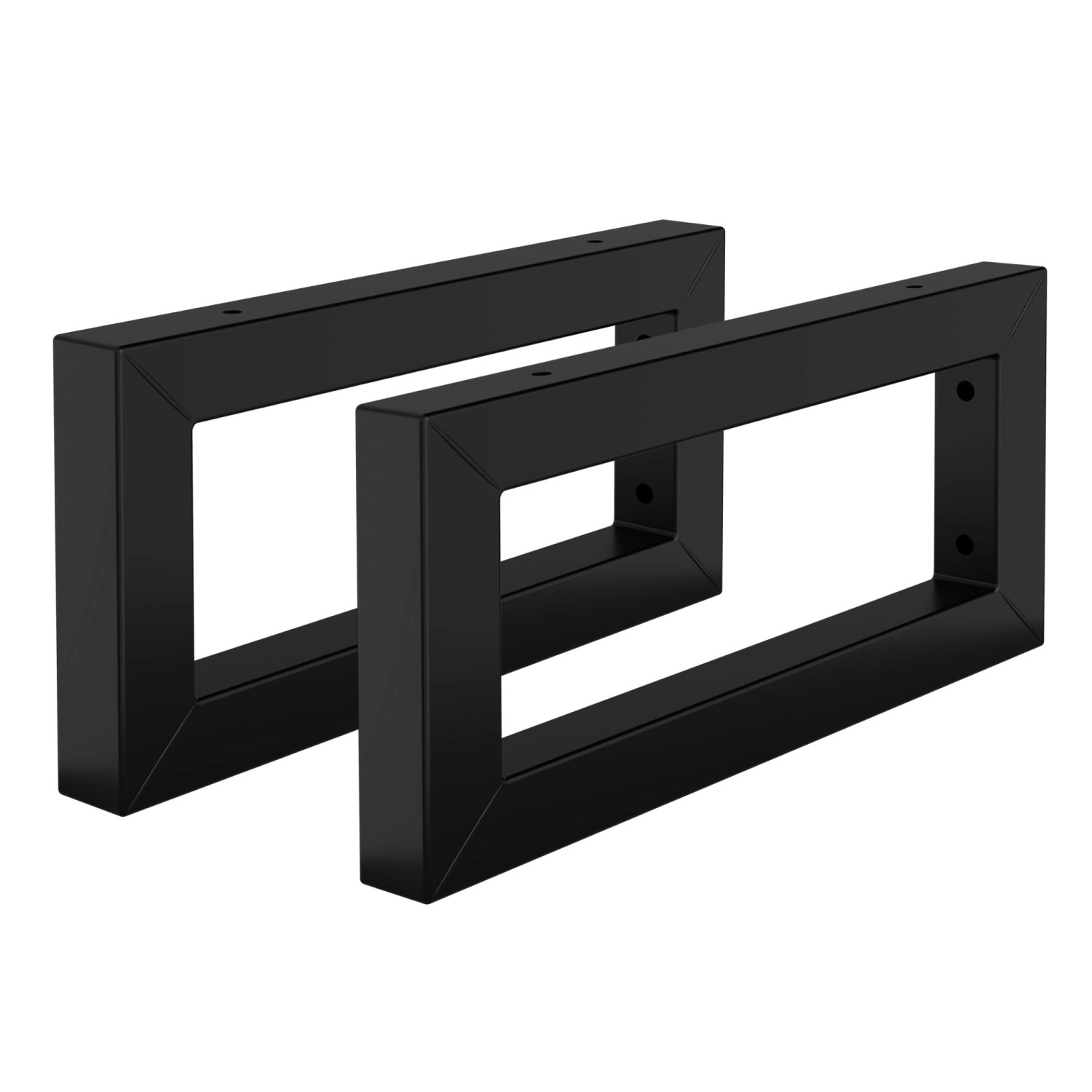 ML-Design 2Er Set Wandkonsole für Waschtisch 350 x 150 mm Schwarz Stahl Design ML-Design 2Er Set Wandkonsole für Waschtisch 350 x 150 mm Schwarz Stahl Design von ML-Design