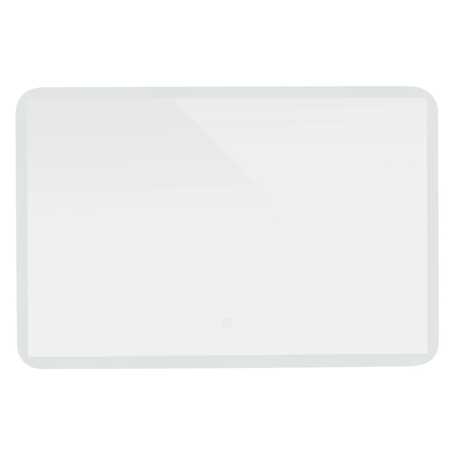 ML-Design Badspiegel Led-Spiegel Weiß mit Touchschalter 60 x 60 cm Glas von ML-Design