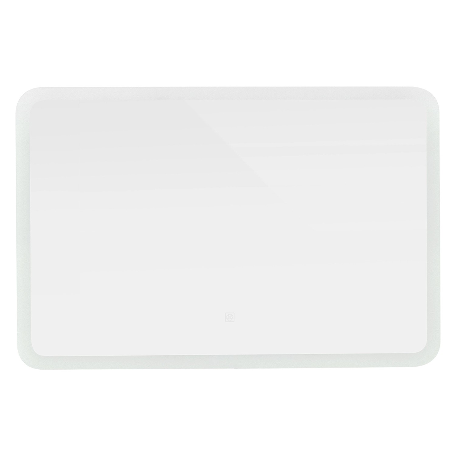 ML-Design Badspiegel Weiß Led-Spiegel mit Touchschalter 90 x 60 cm Glas von ML-Design