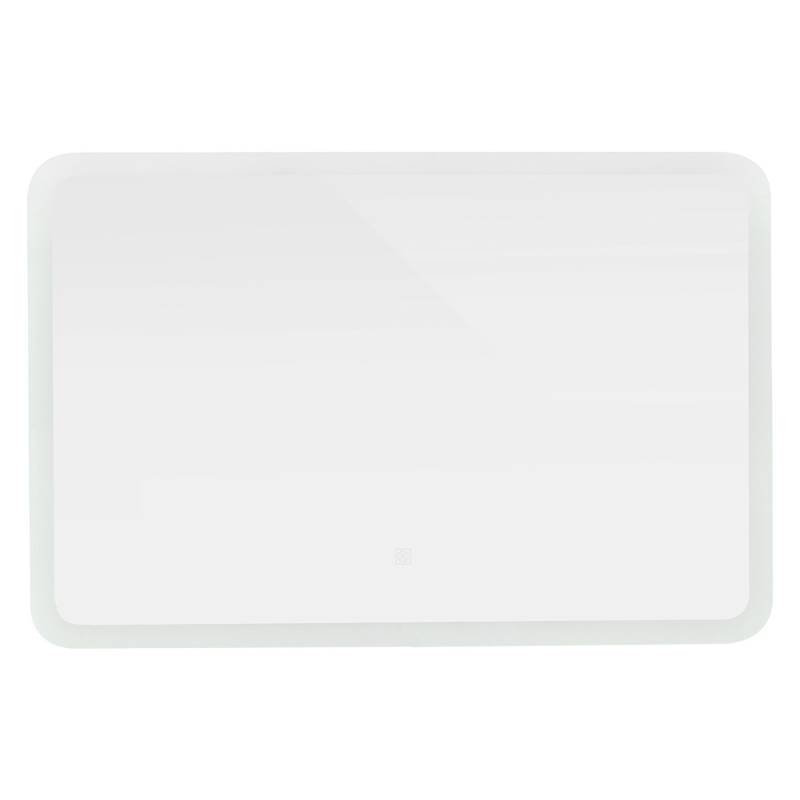 ML-Design Badspiegel Weiß Led-Spiegel mit Touchschalter 90 x 60 cm Glas von ML-Design