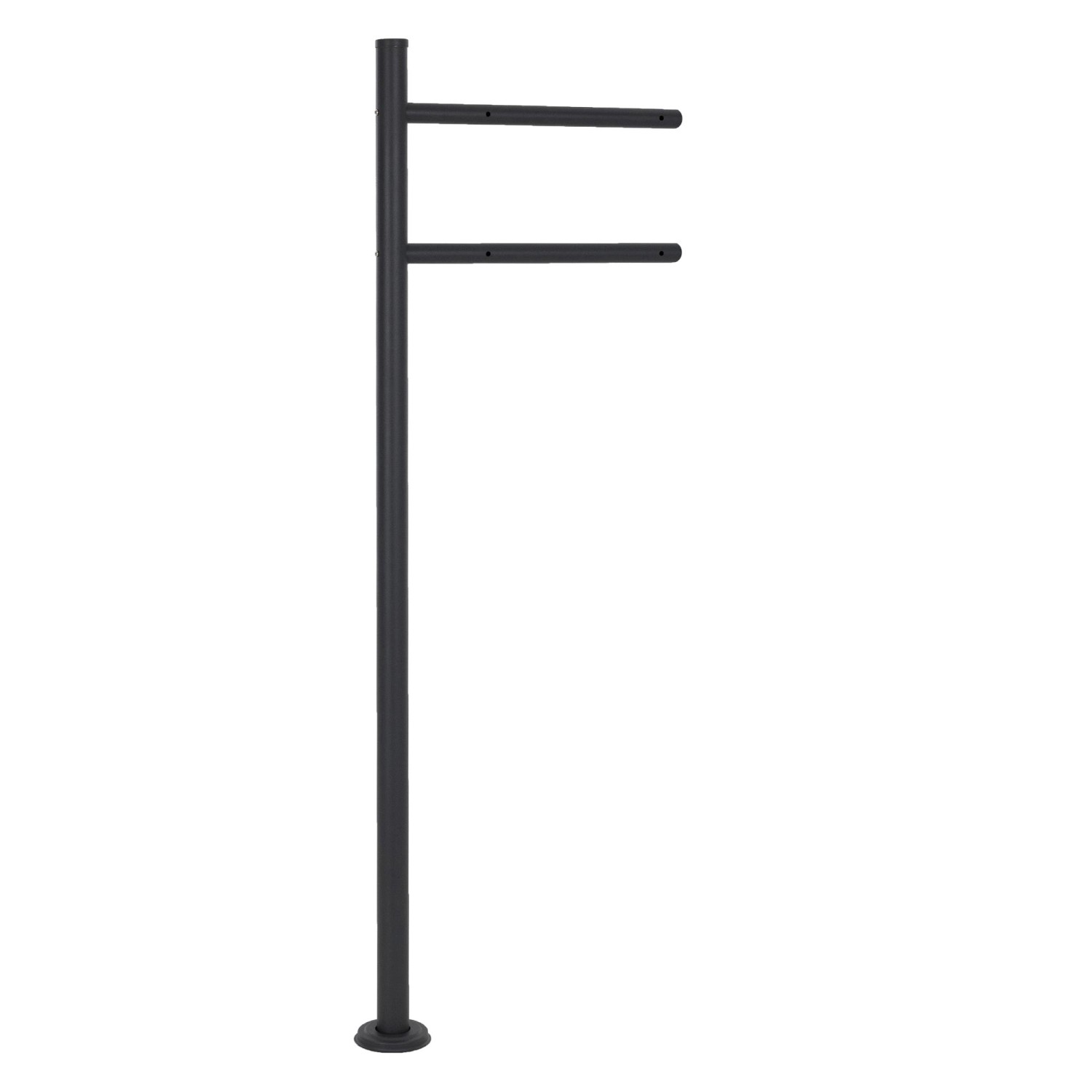 ML-Design Briefkastenständer Gesamthöhe 120 cm Freistehend Edelstahl Anthrazit ML-Design Briefkastenständer Gesamthöhe 120 cm Freistehend Edelstahl Anthrazit von ML-Design