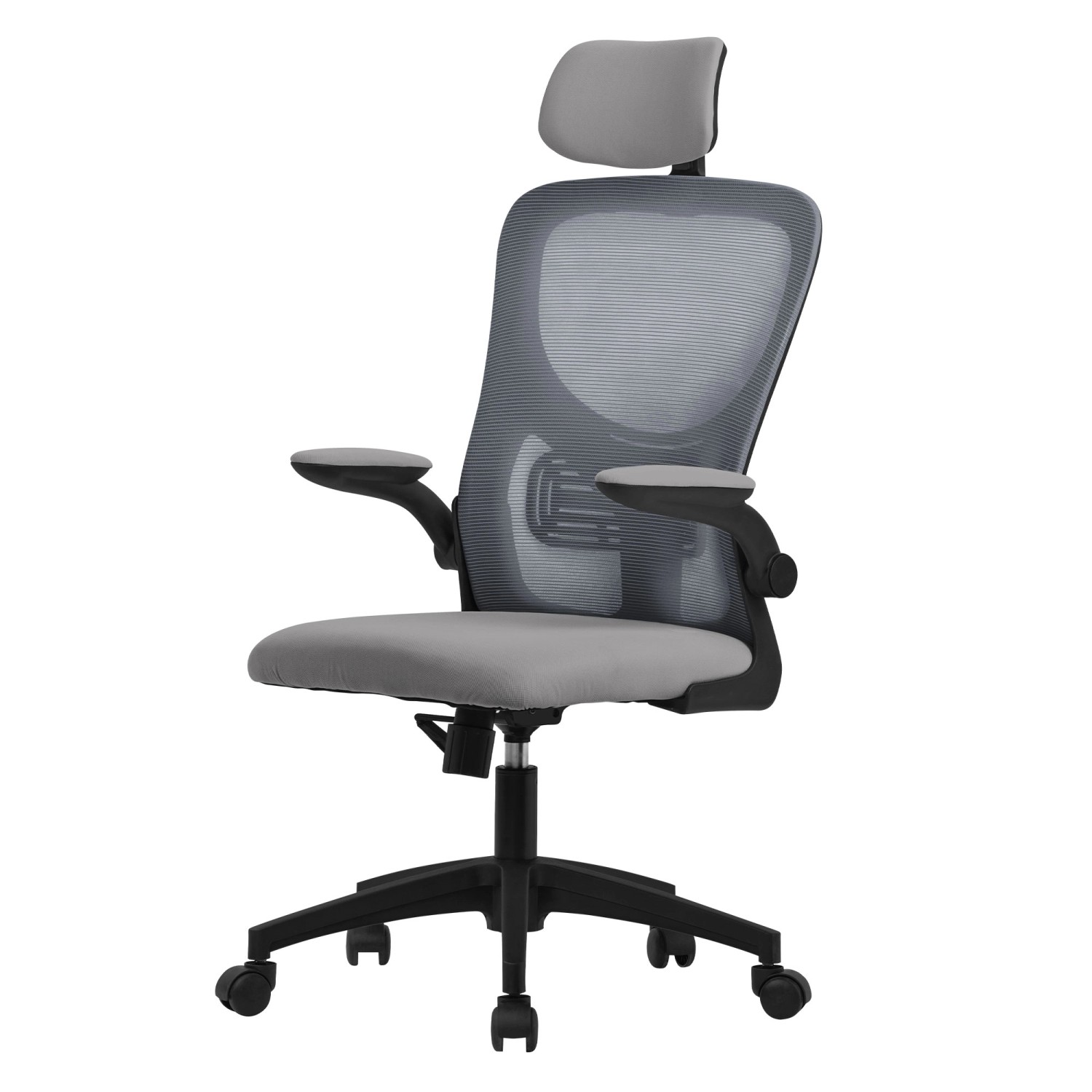 ML-Design Bürostuhl Ergonomisch Grau aus Mesh Schreibtischstuhl ML-Design Bürostuhl Ergonomisch Grau aus Mesh Schreibtischstuhl von ML-Design