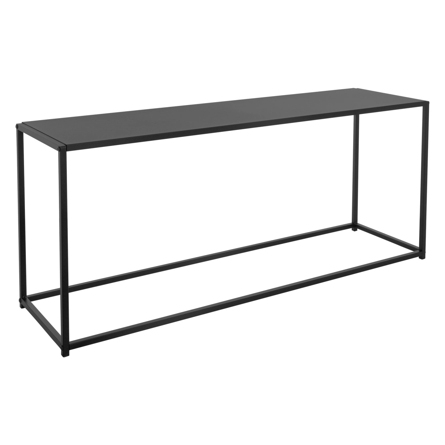 ML-Design Couchtisch 115x32x50,5 cm Schwarz Rechteckiger Metallgestell Dekotisch ML-Design Couchtisch 115x32x50,5 cm Schwarz Rechteckiger Metallgestell Dekotisch von ML-Design