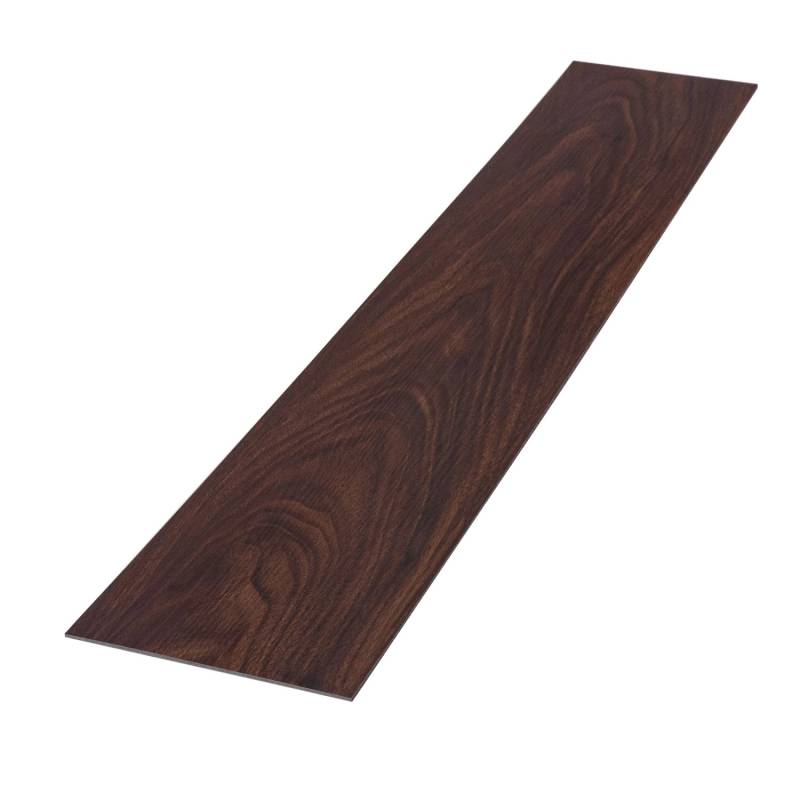ML-Design Deluxe PVC Bodenbelag Selbstklebende Vinylboden Rot-Braun Nuss von ML-Design