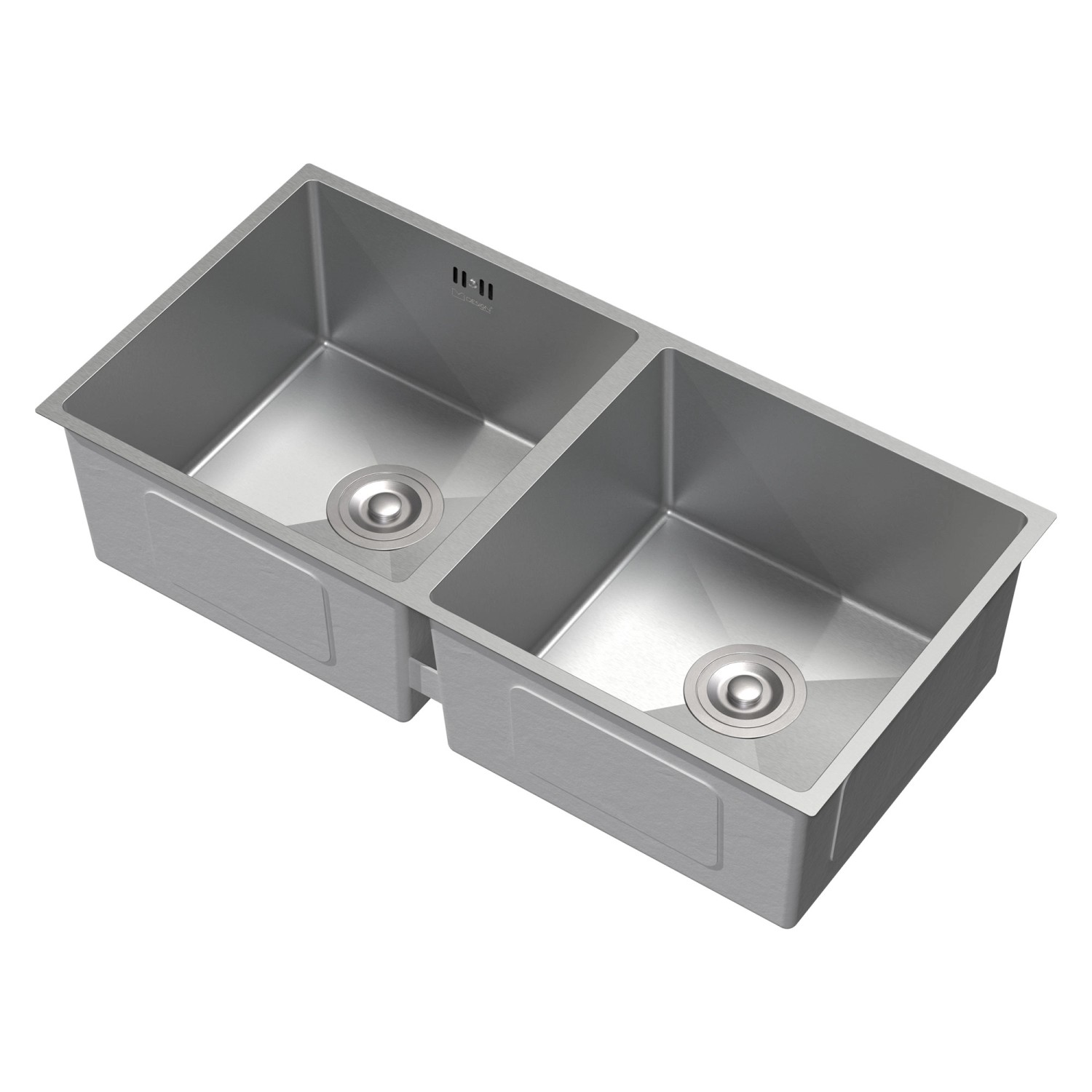 ML-Design Doppelspülbecken Edelstahl 81,5x40 cm Rechteckig 2 Becken mit Siphon ML-Design Doppelspülbecken Edelstahl 81,5x40 cm Rechteckig 2 Becken mit Siphon von ML-Design