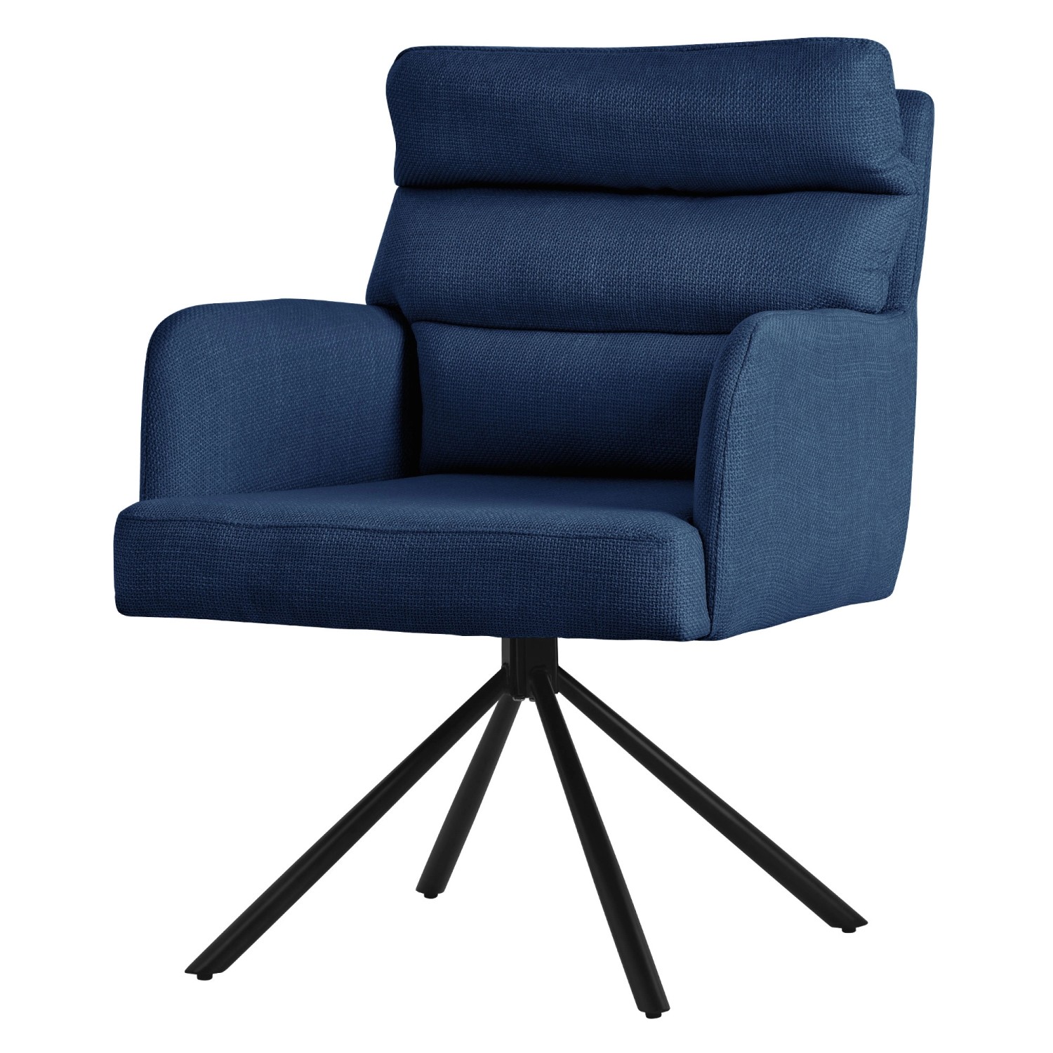 ML-Design Esszimmerstuhl Drehbar Dunkelblau mit Arm Rückenlehne Auto-Position ML-Design Esszimmerstuhl Drehbar Dunkelblau mit Arm Rückenlehne Auto-Position von ML-Design
