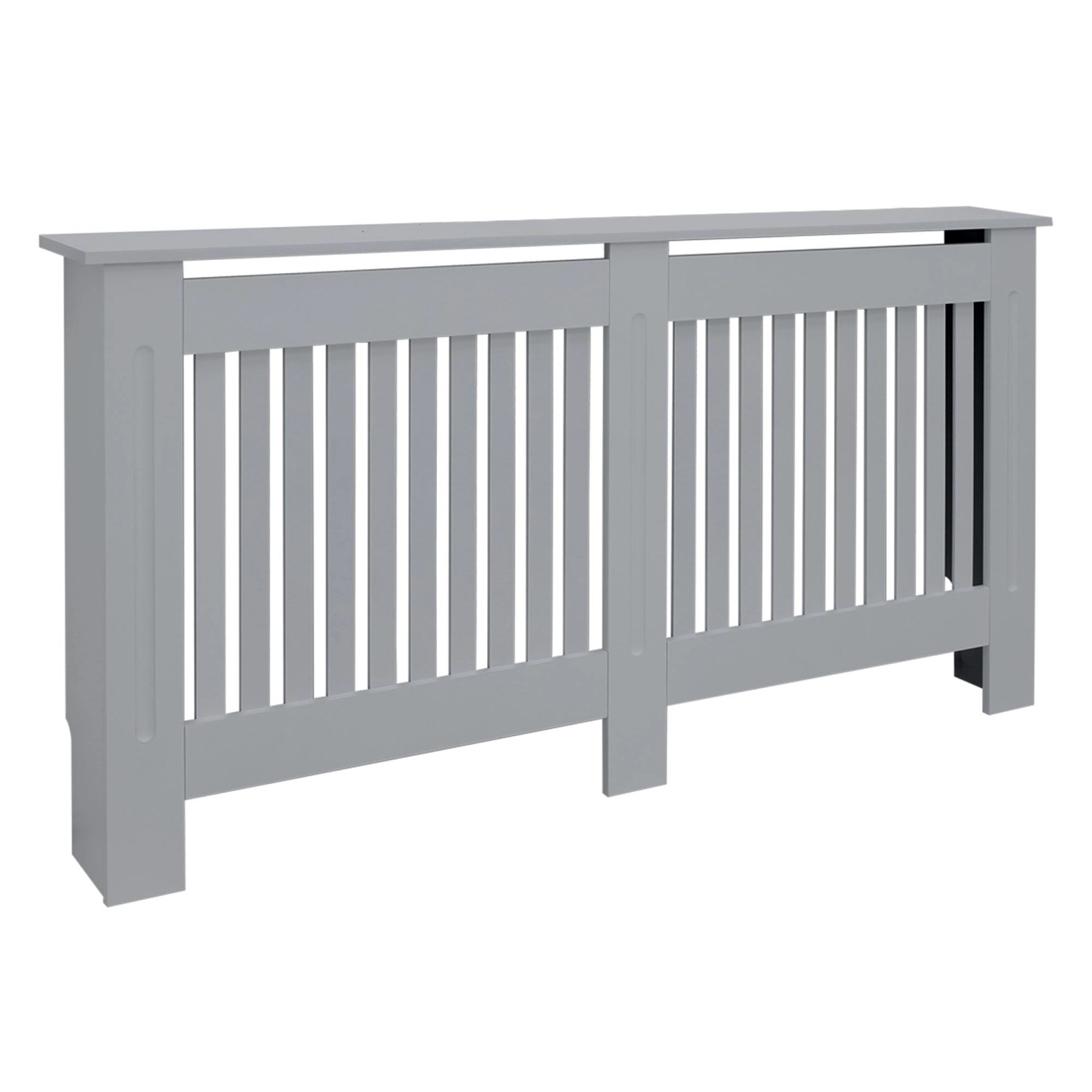 ML-Design Heizkörperverkleidung Landhausstil 152x19x82cm Grau aus MDF Lackiert ML-Design Heizkörperverkleidung Landhausstil 152x19x82cm Grau aus MDF Lackiert von ML-Design