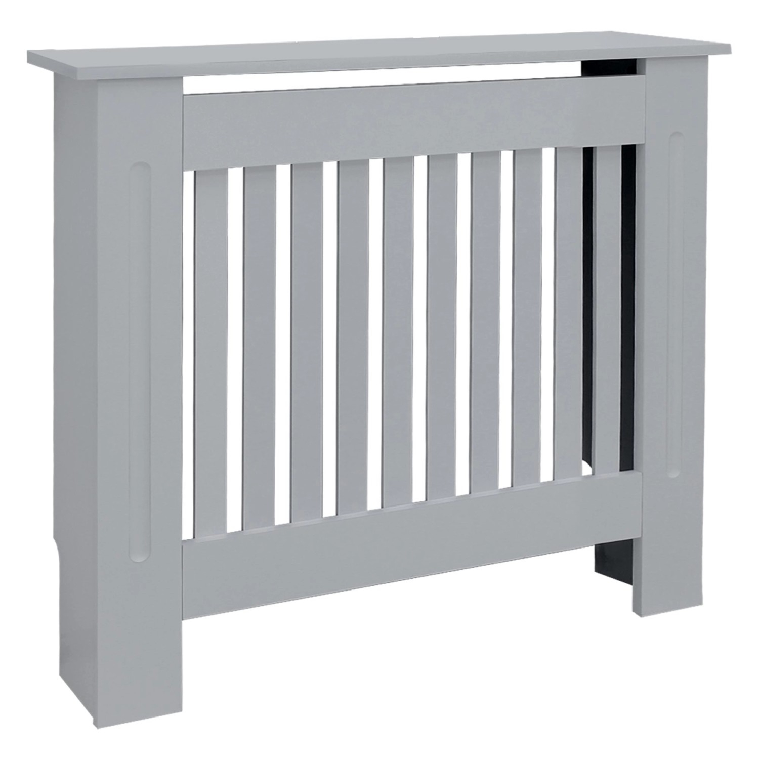 ML-Design Heizkörperverkleidung Landhausstil 78x19x82 cm Grau aus MDF Lackiert von ML-Design