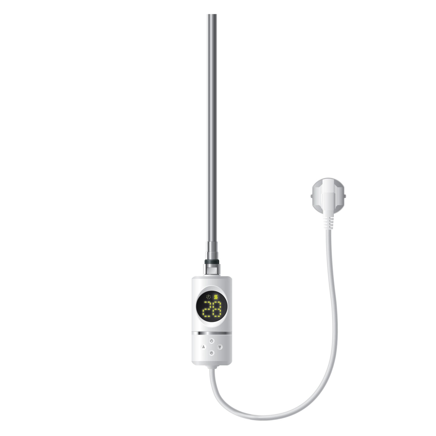 ML-Design Heizstab 1200W Weiß mit Thermostat und LCD Bildschirm Timing-Funktion ML-Design Heizstab 1200W Weiß mit Thermostat und LCD Bildschirm Timing-Funktion von ML-Design