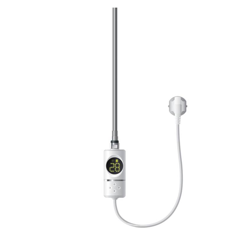 ML-Design Heizstab 1200W Weiß mit Thermostat und LCD Bildschirm Timing-Funktion von ML-Design