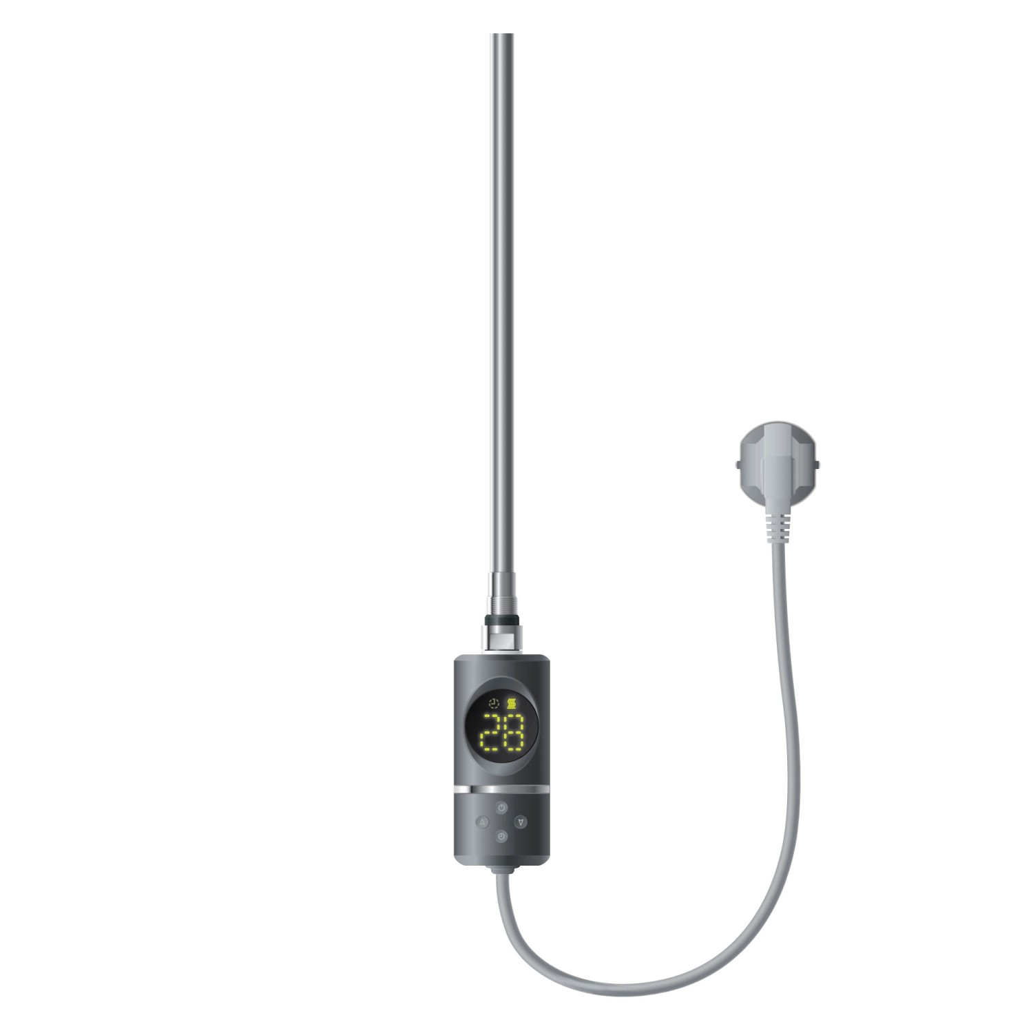 ML-Design Heizstab 900W Anthrazit mit Thermostat LCD Bildschirm Timing-Funktion ML-Design Heizstab 900W Anthrazit mit Thermostat LCD Bildschirm Timing-Funktion von ML-Design