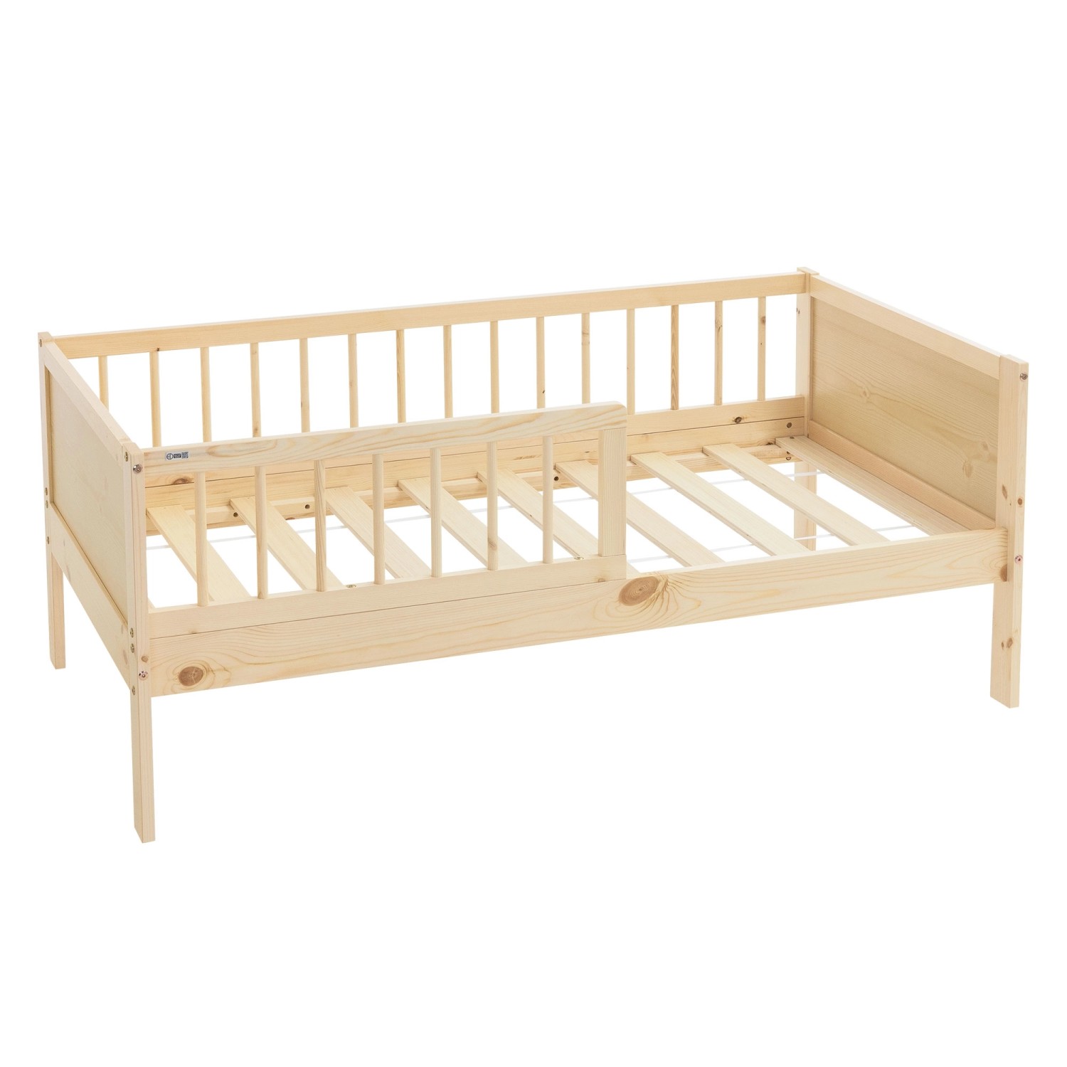 ML-Design Kinderbett 70x140 cm Natur mit Lattenrost Rausfallschutz ML-Design Kinderbett 70x140 cm Natur mit Lattenrost Rausfallschutz von ML-Design