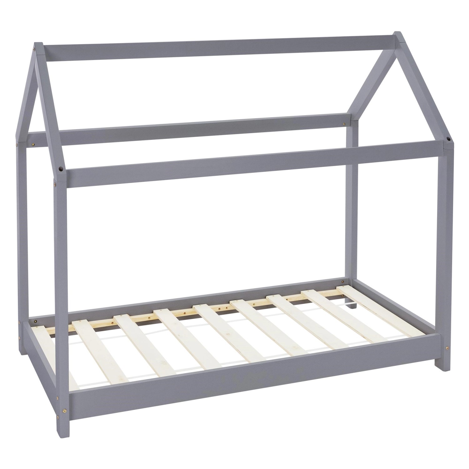 ML-Design Kinderbett 80x160 cm mit Dach und Lattenrost Hellgrau ML-Design Kinderbett 80x160 cm mit Dach und Lattenrost Hellgrau von ML-Design