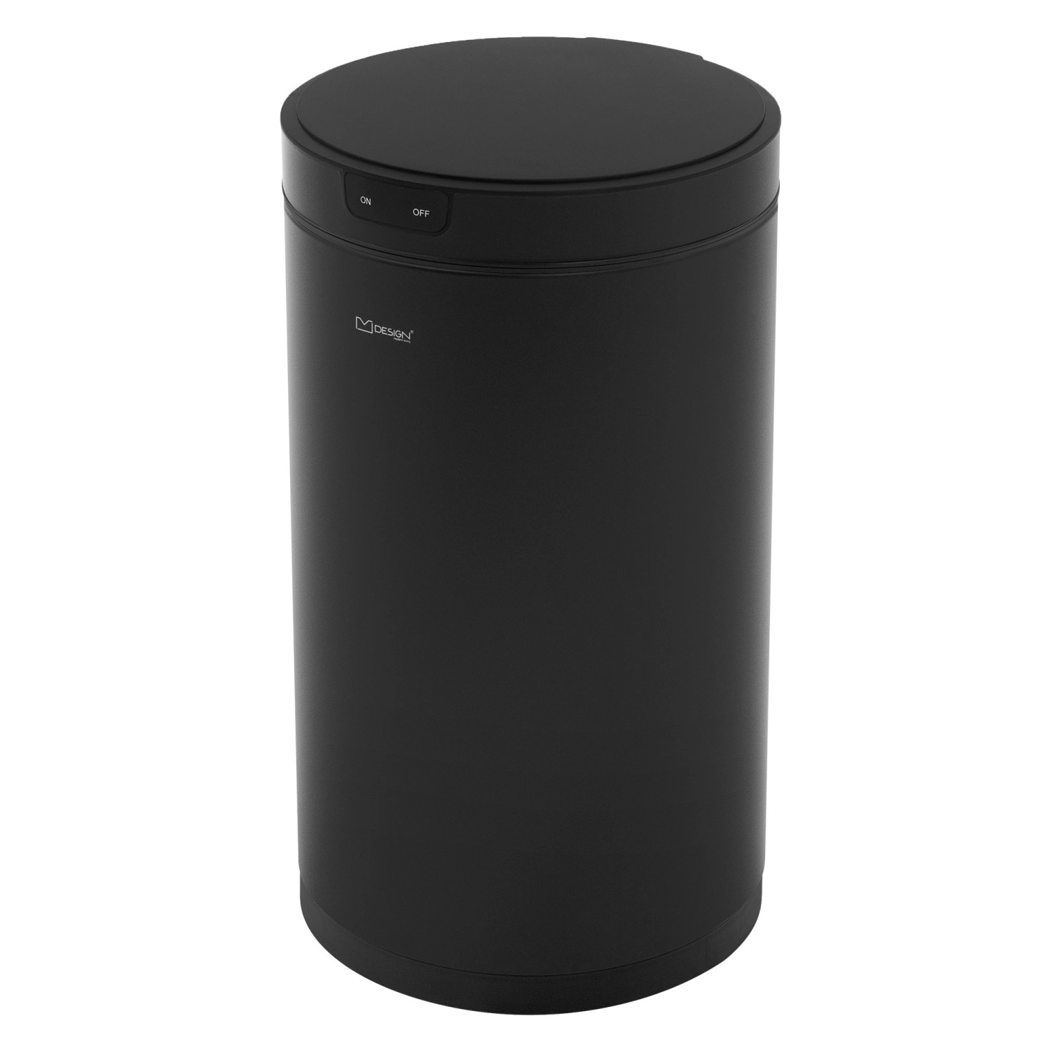 ML-Design Mülleimer mit Sensor 30L Rund Stahl Schwarz Automatisch ML-Design Mülleimer mit Sensor 30L Rund Stahl Schwarz Automatisch von ML-Design
