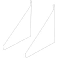 ML-Design | 2er-Set Regalhalterungen Dreieck Ally groß von ML-Design