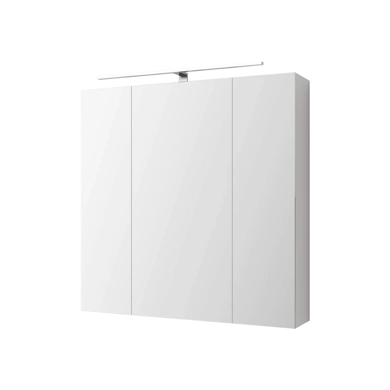 ML-Design Spiegelschrank Bad mit LED Beleuchtung 72,4x72x15 cm Weiß ML-Design Spiegelschrank Bad mit LED Beleuchtung 72,4x72x15 cm Weiß von ML-Design